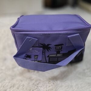 Trader Joe's Purple Insulated Bag